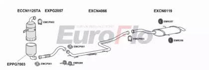 Система выпуска ОГ EuroFlo PG500816D 6004B